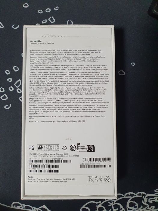 Продам IPhone 15 pro 128gb 88%