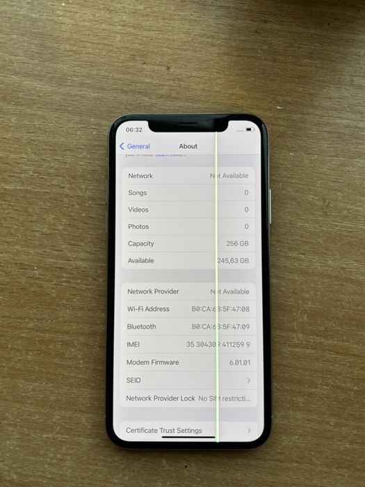 Vand Iphone X 256gb