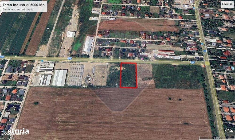 Teren 5.000mp Balotesti cu autorizatie hala