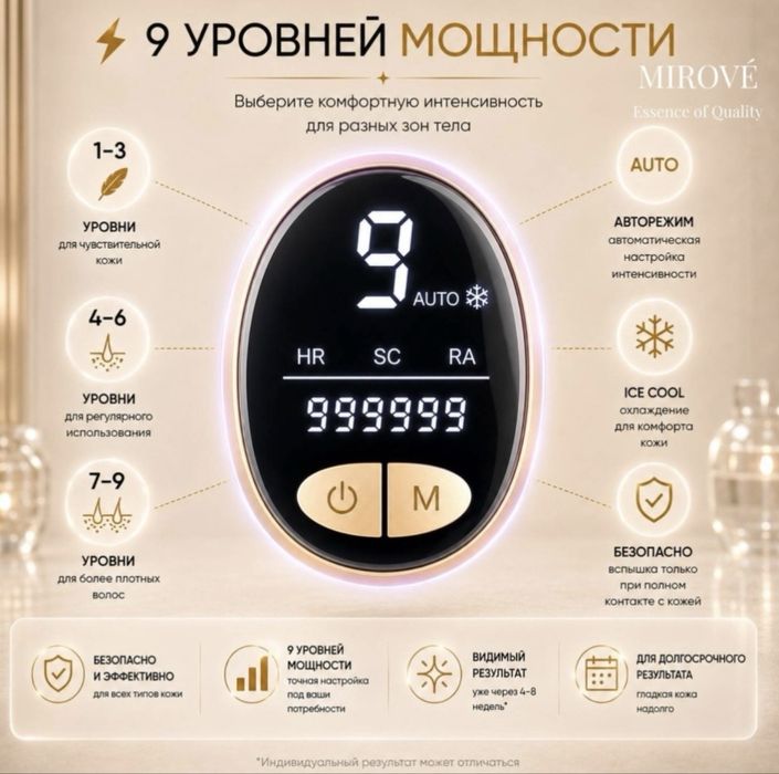 фотоэпилятор гладкая кожа дома