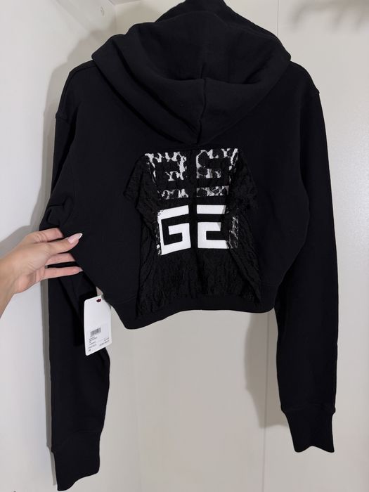 Givenchy нов оригинален суитшърт с дантела