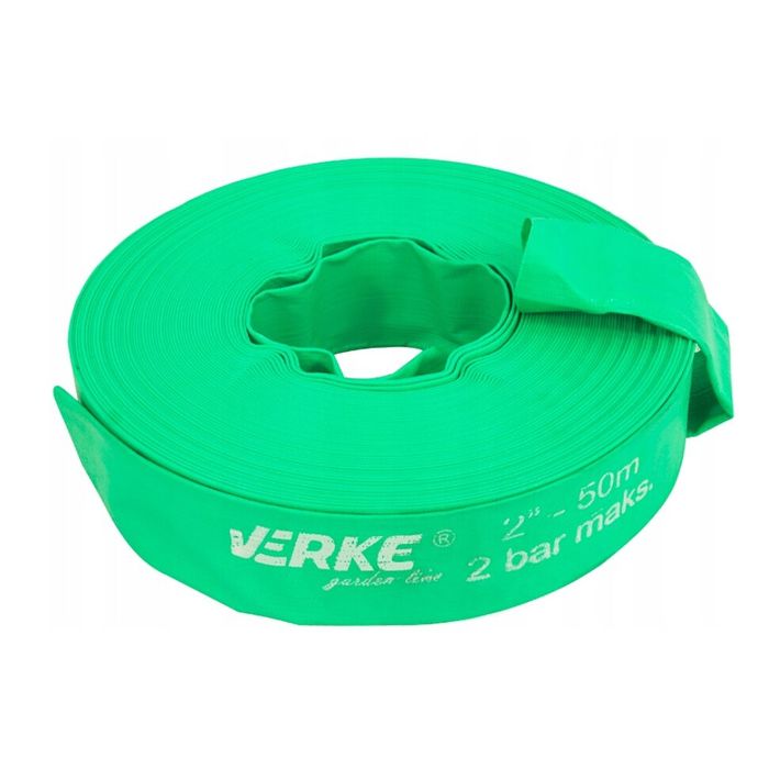 Furtun apa tip pompier cauciucat 2 bari, 2"50 metriVerke