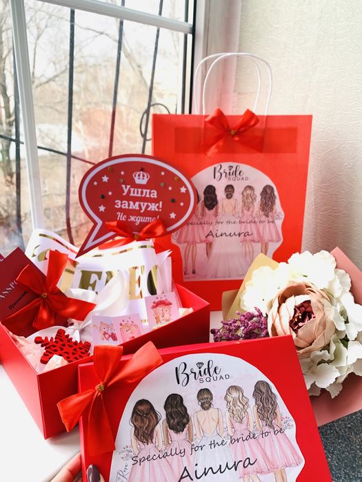 Набор бокс на девичник hen party bride box