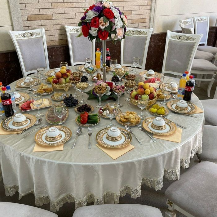 Стол Стул Чинни Идишлар Навес Козон Учок Самовар