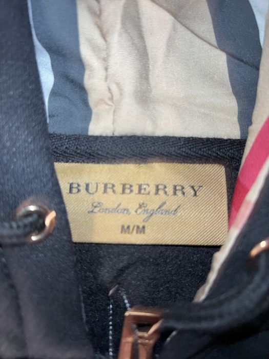 zipper burberry XS