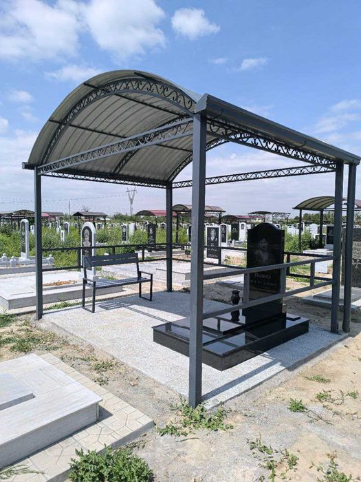 Корейские памятники из черного гранита и мрамора