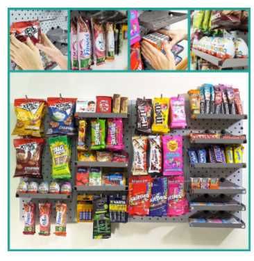 Teshilgan panel, перфопанель, do'konda ilgaklar uchun panel