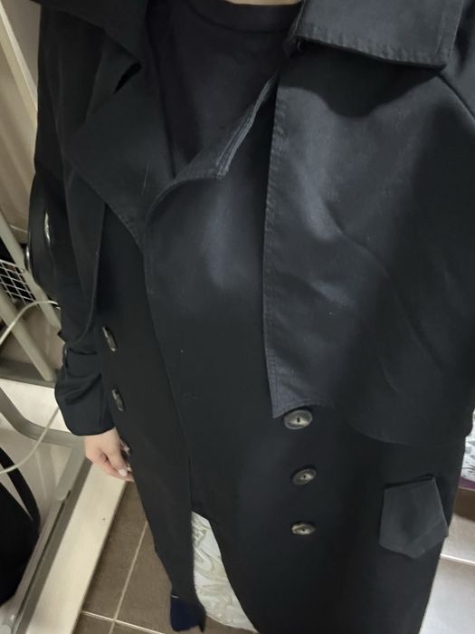 Продам черный тренч