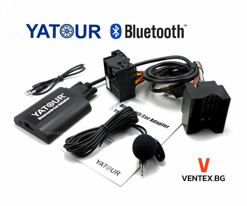 YATOUR Bluetooth адаптер за Ford 5000C 6000CD 6006CD Музика, Разговори