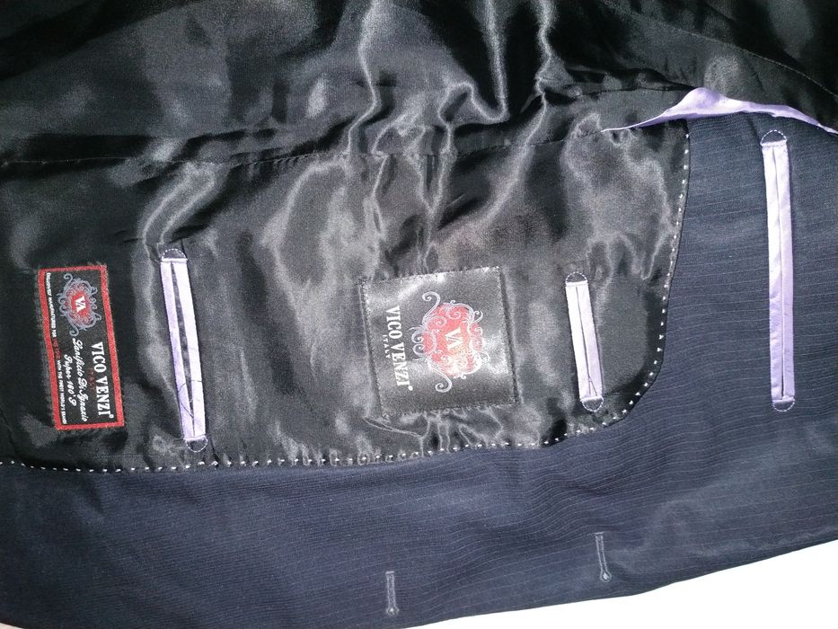 Мужской пиджак тёмно-синий