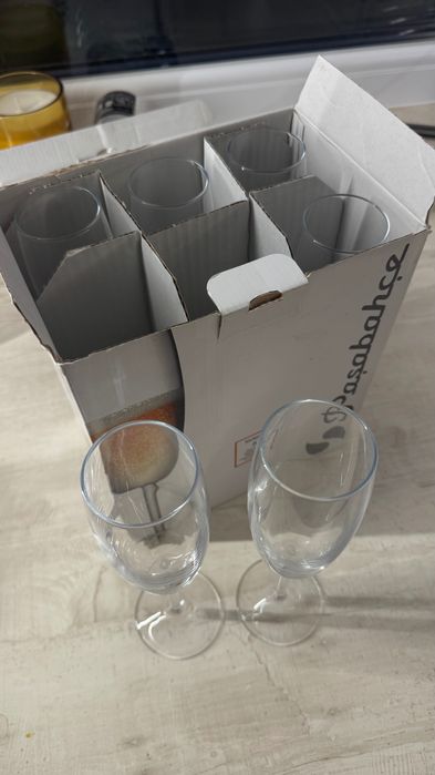 Pahare proseco Pasabahce