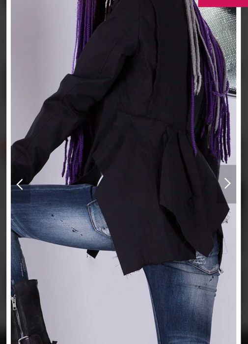 Дамско яке-сако в черно