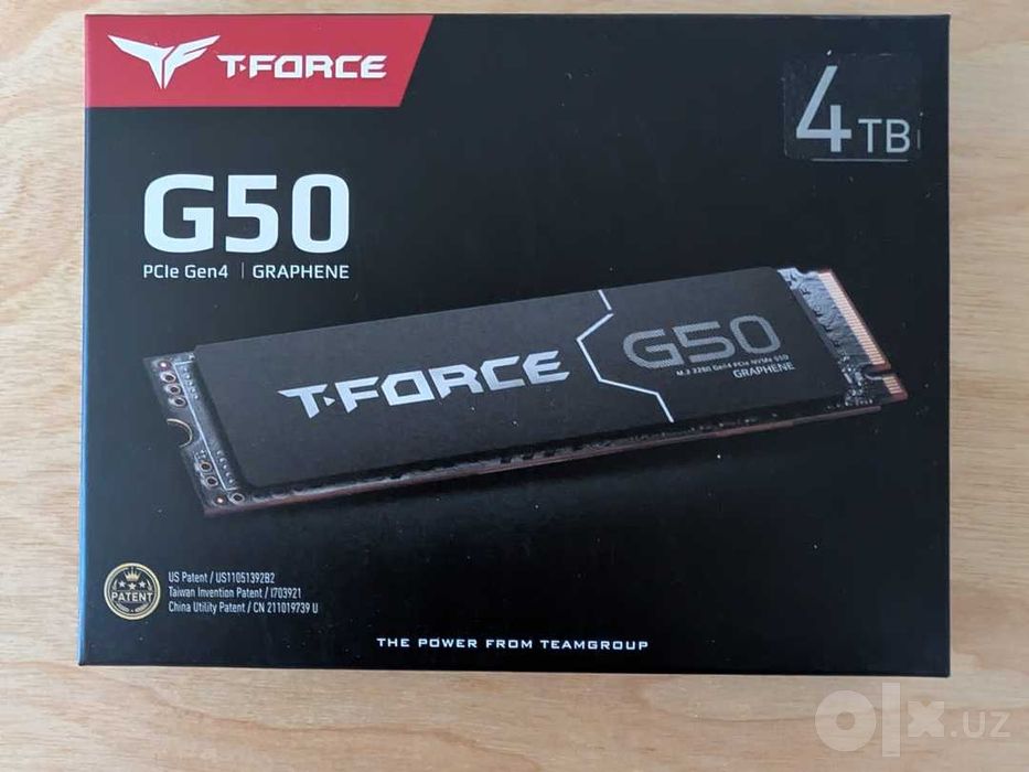 SSD T-Force G50 4TB PCIe Gen4 TLC NVMe SSD