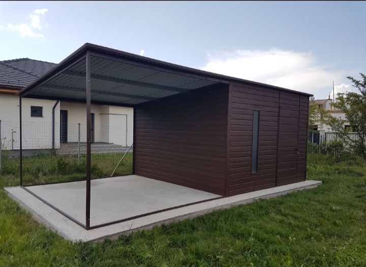 Garaj cu ușa basculanta diferite modele și dimensiuni la preț mic mic