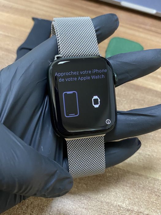 Apple Watch Seria 7 / 45 mm / GPS + cellular / Green / Nou |