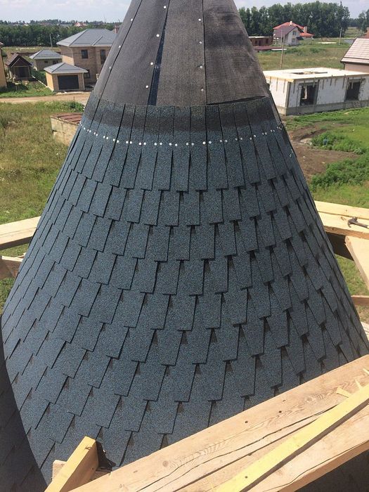 Андулин -гипкая черепица Тегола -гипкая черепица шумоизоляция