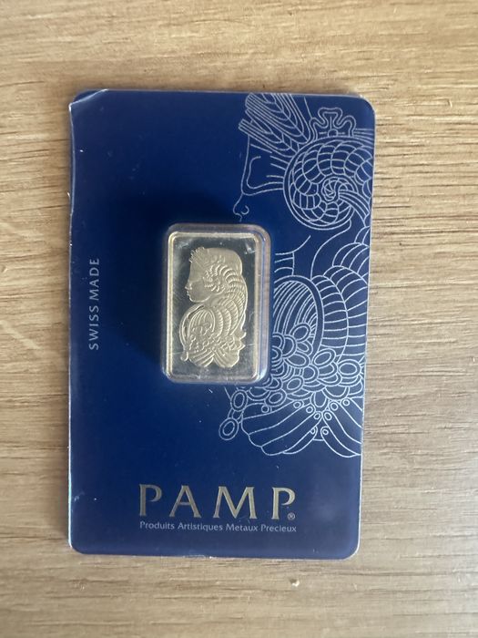 lingou placat cu aur pamp