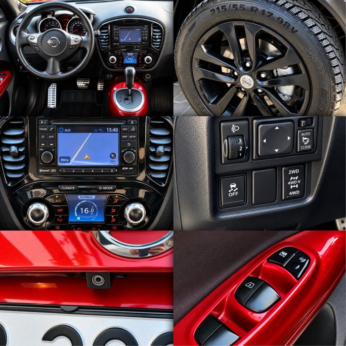 Nissan Juke 1.6 Turbo 190 CP | 4x4 | AUTOMAT | KEYLESS | NAVIGAȚIE | CAMERĂ | R17