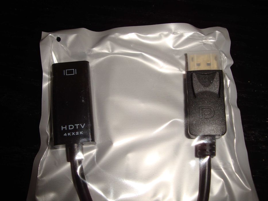 adaptor video display port la HDMI rezolutie full hd / 2k / 4k