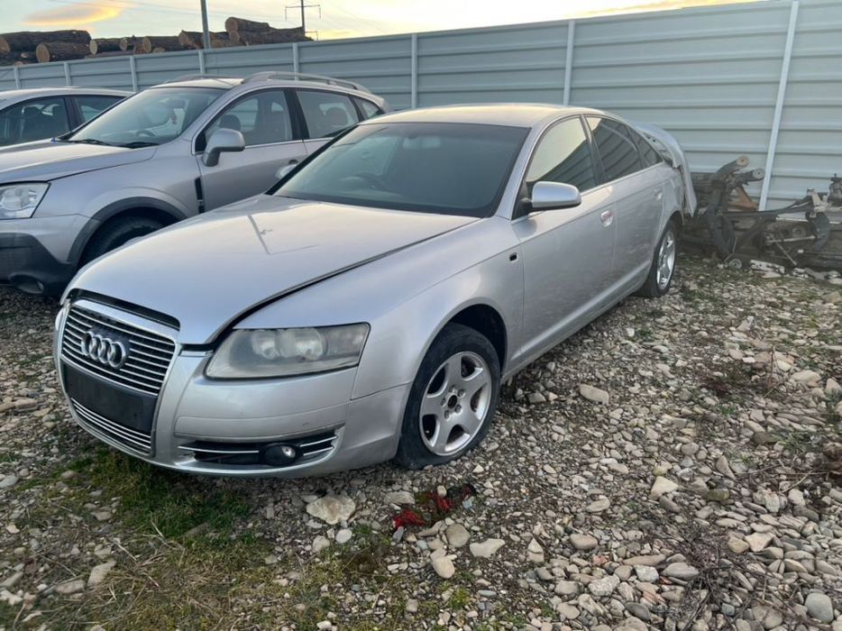 DEZMEMBREZ Piese AUDI A6 C6 Salon Break Limuzina Motor 1.8 TFSI Benzina 2.0 2.7 3.0 Diesel Cod BRE BLB BMK 140 CP 180 CP Diesel Euro 4 5 Cutie de Viteze Automata Manuala Bara Fata completa Capota Far Portiera Usa fata spate stanga dreapta portbagaj bara s