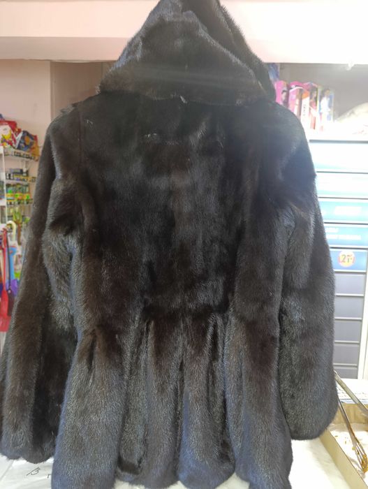 Норковая шуба б/у