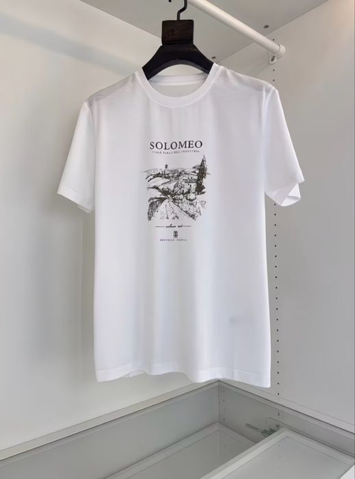 В продаже новая люксовая футболка от бренда BRUNELLO CUCINELLI!