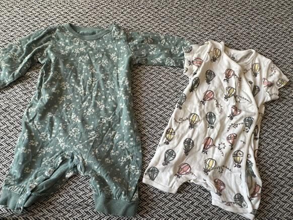 Продавам Бебешки дрехи на момиченце 0-6м.