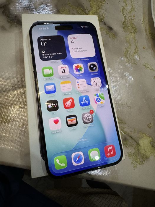 iPhone 15 pro max 256gb blue & titanium