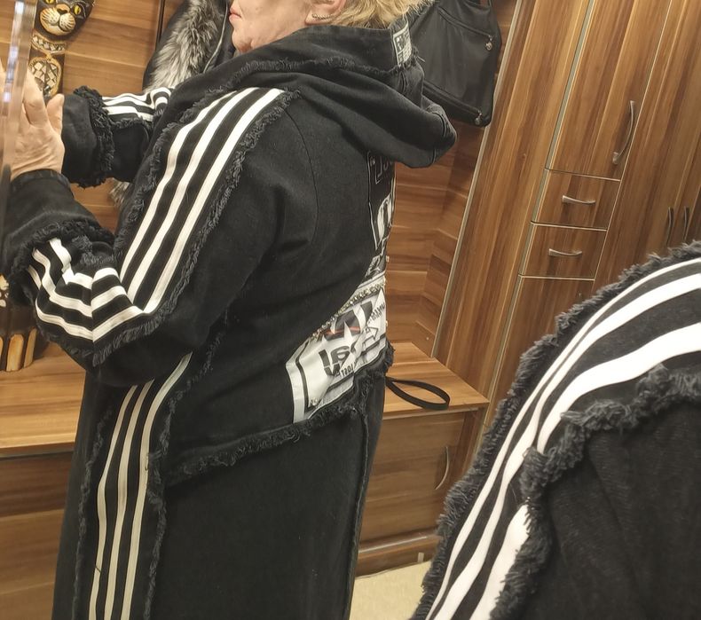 Продам джинсовое пальто(кардиган)