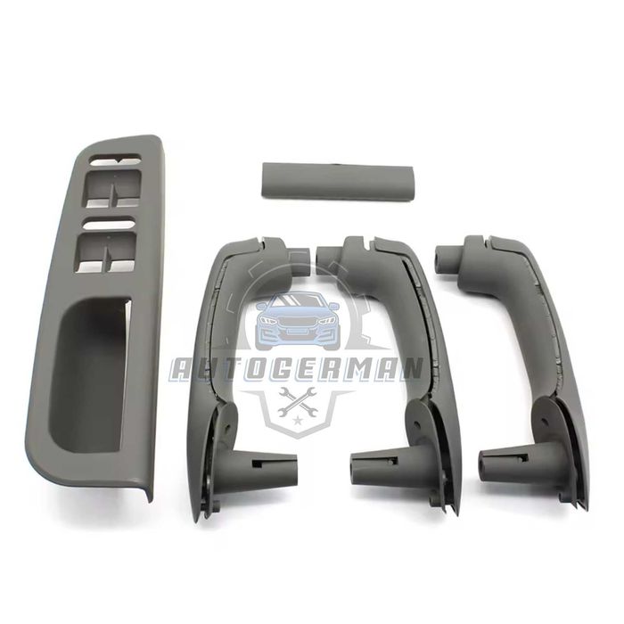 Golf 4 Jetta Bora пълен комплект вътрешни дръжки с 4 ел стъкла сиво