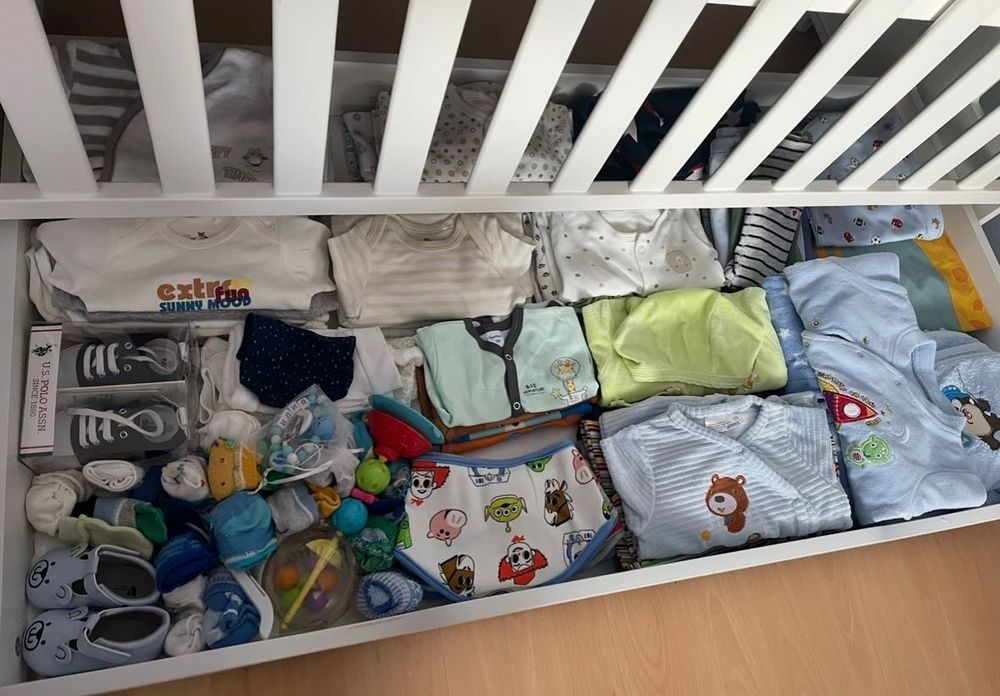 Бебешка кошара с ортопедичен матрак