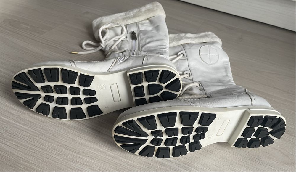 Дамски боти/ ботуши от естествена кожа