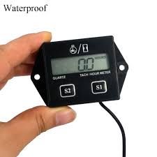 Моточасовник сменяема батерия Оборотомер  Тахометър сервизен интервал