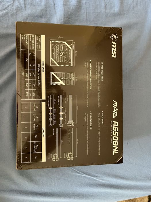 Sursa pc msi mag 650w