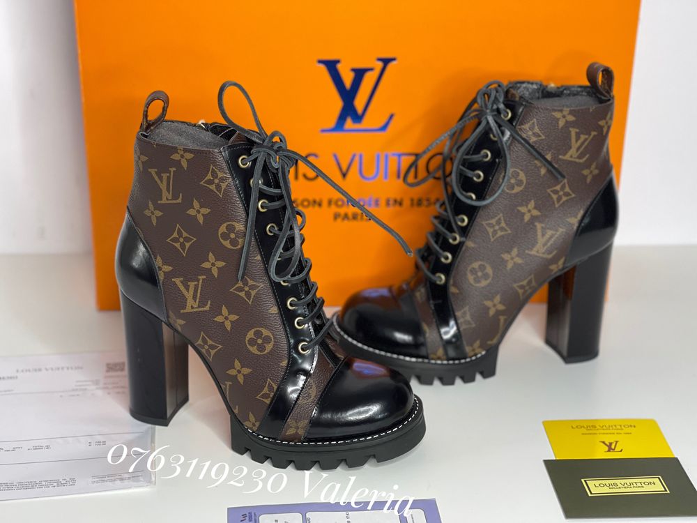 Botine Louis Vuitton Piele Naturala 36 Bucuresti Sectorul 1 OLX.ro