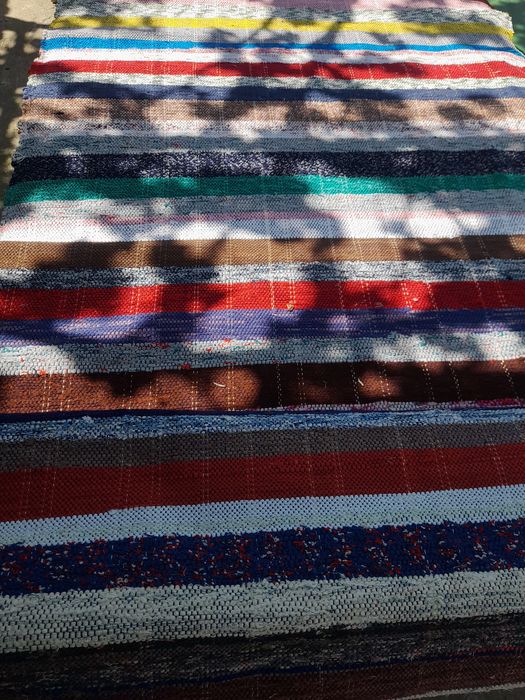 Стара ръчно тъкана черга