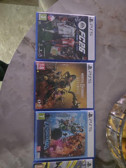 Vand minecraft ps4 , jocuri ps5 minecraft, fc26,mortal kombat,NFS