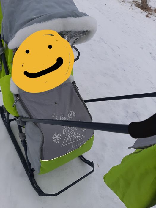 Продам сани-коляску