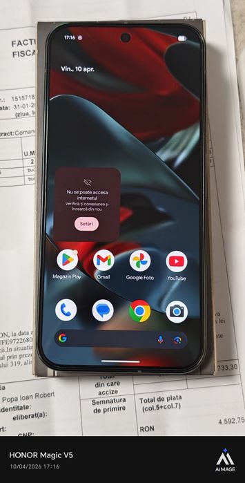 Google Pixel 9 Pixel XL -256 GB Hazel / Husa Originala bonus / Garanție