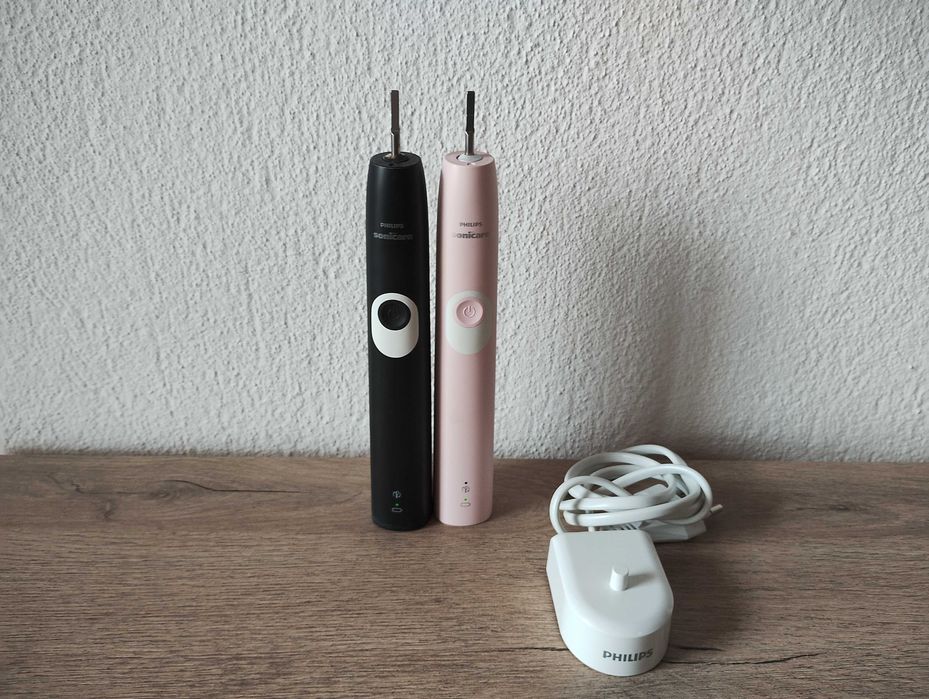 Philips Sonicare HX680 комплект черна и розова
