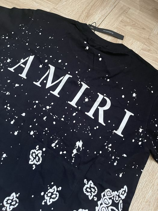tricou amiri negru