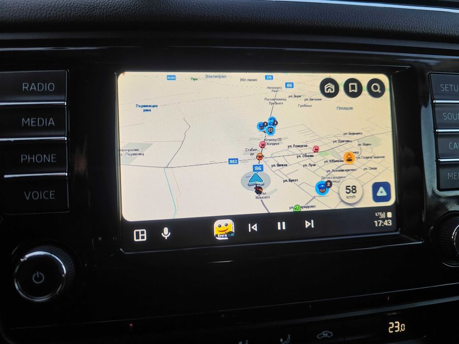 CarPlay Android Auto модул за Golf, Skoda, Seat, Passat, Tiguan и др.