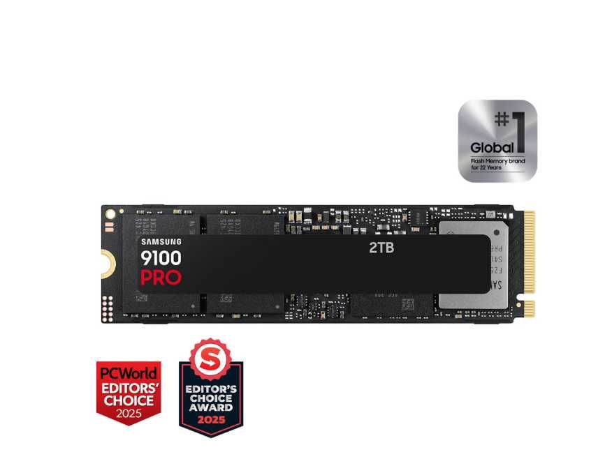 Samsung 9100 PRO 2 TB PCIe gen5.0x4 M.2 2280.NEW !!!Новый