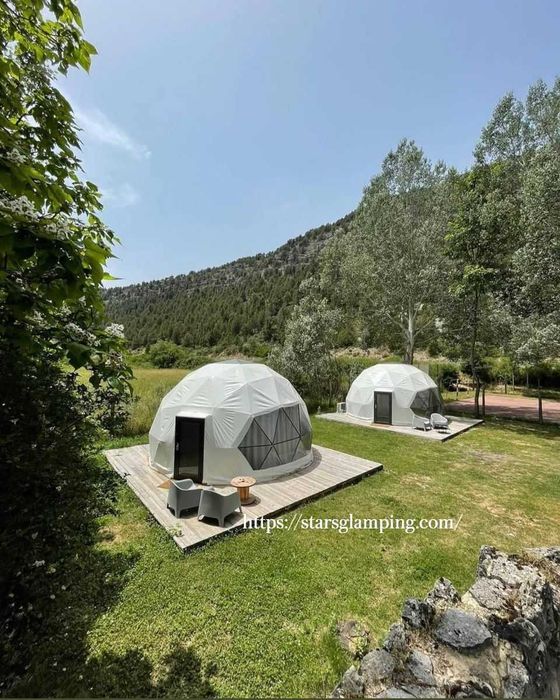 Куполна шатра купол къща