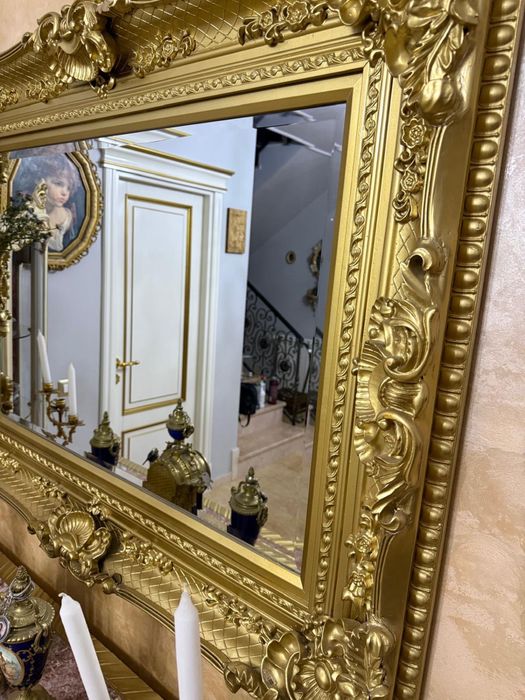 Consola cu oglinda / vitrina / masa stil baroc venetian