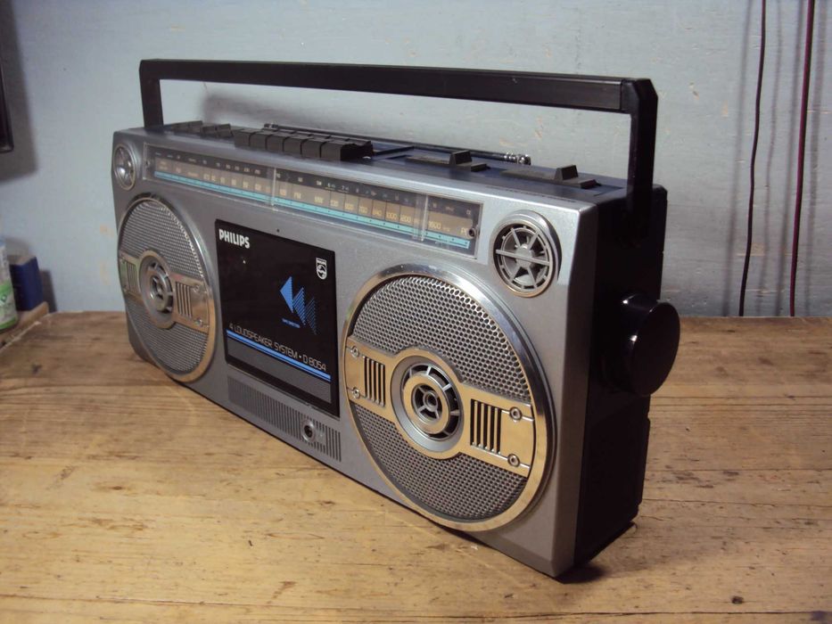 radio casetofon PHILIPS D8054,functional