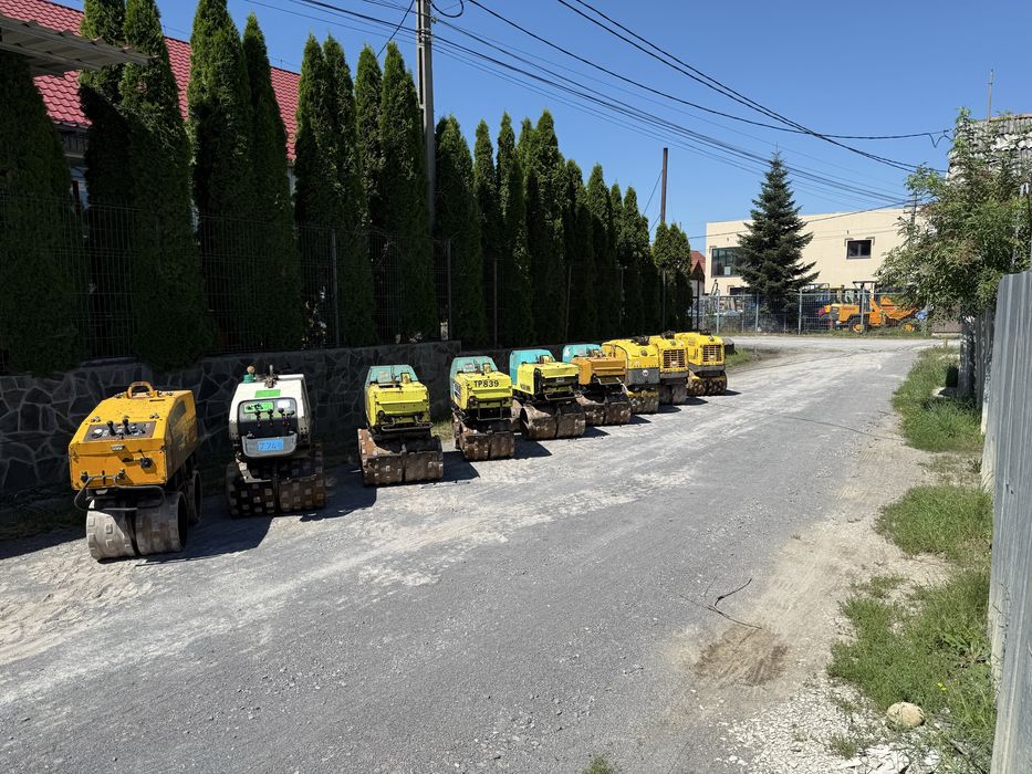 De inchiriat vibrocompactoare Bomag ,Wacker Neuson , Ammann Ramax