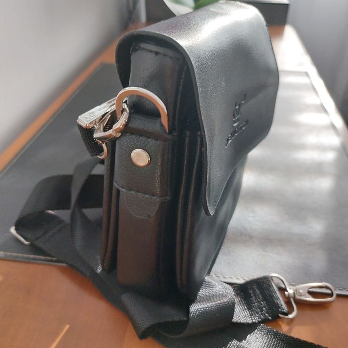 Мъжка чанта, естествена кожа