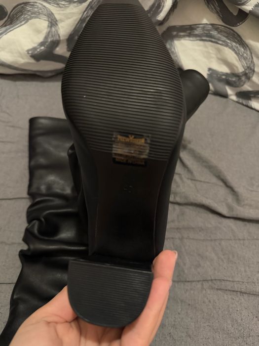 Дамски ботуши с ток