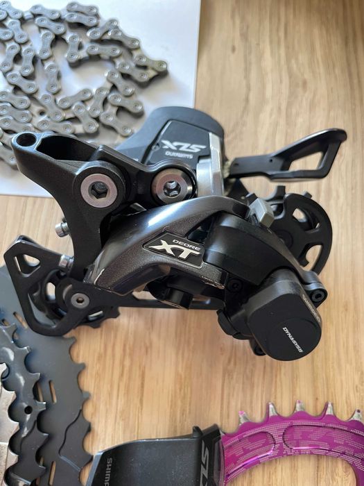 Комплект Shimano Deore XT-SLX, Race Face 11ск цял групсет-монтаж